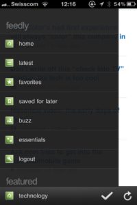Automatic feed creation