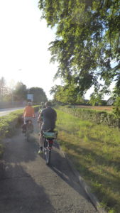Exploring the Geneva landscape by bike