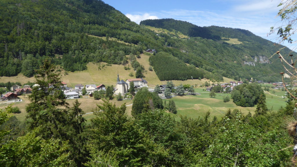 The Village of Bellevaux an hour&rsquo;s drive from Geneva. 
