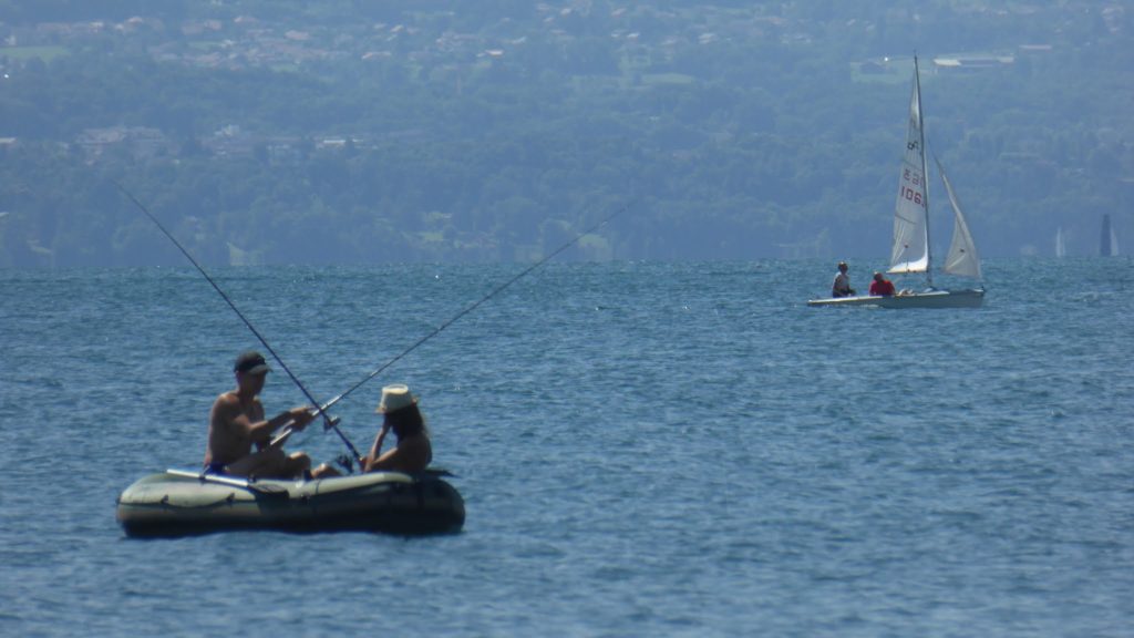 Some people go fishing