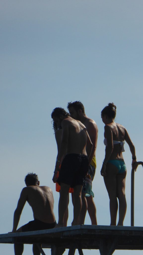 Swimming and Jumping in St Prex