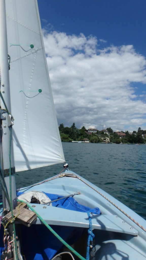 Some people are even lucky enough to go sailing