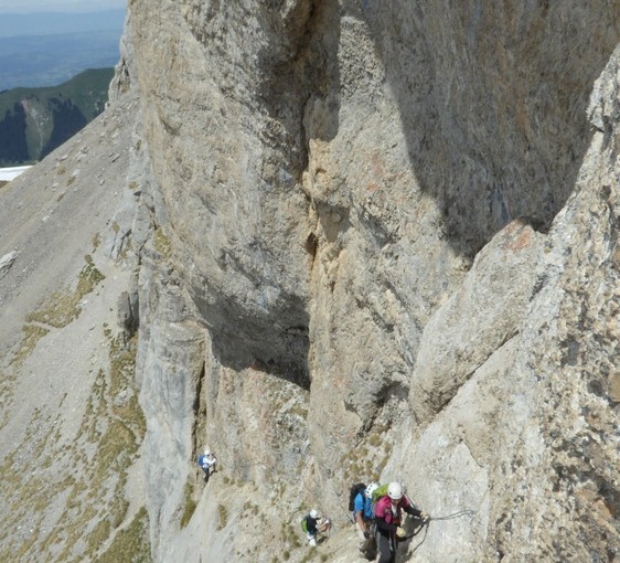 Fear and Strength in Via Ferrata