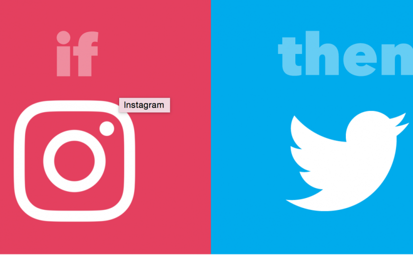 IFTTT – Instagram to Twitter