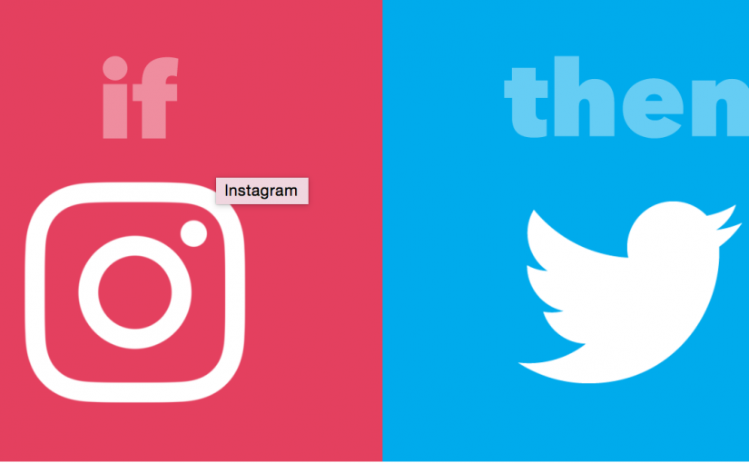 IFTTT Instagram twitter