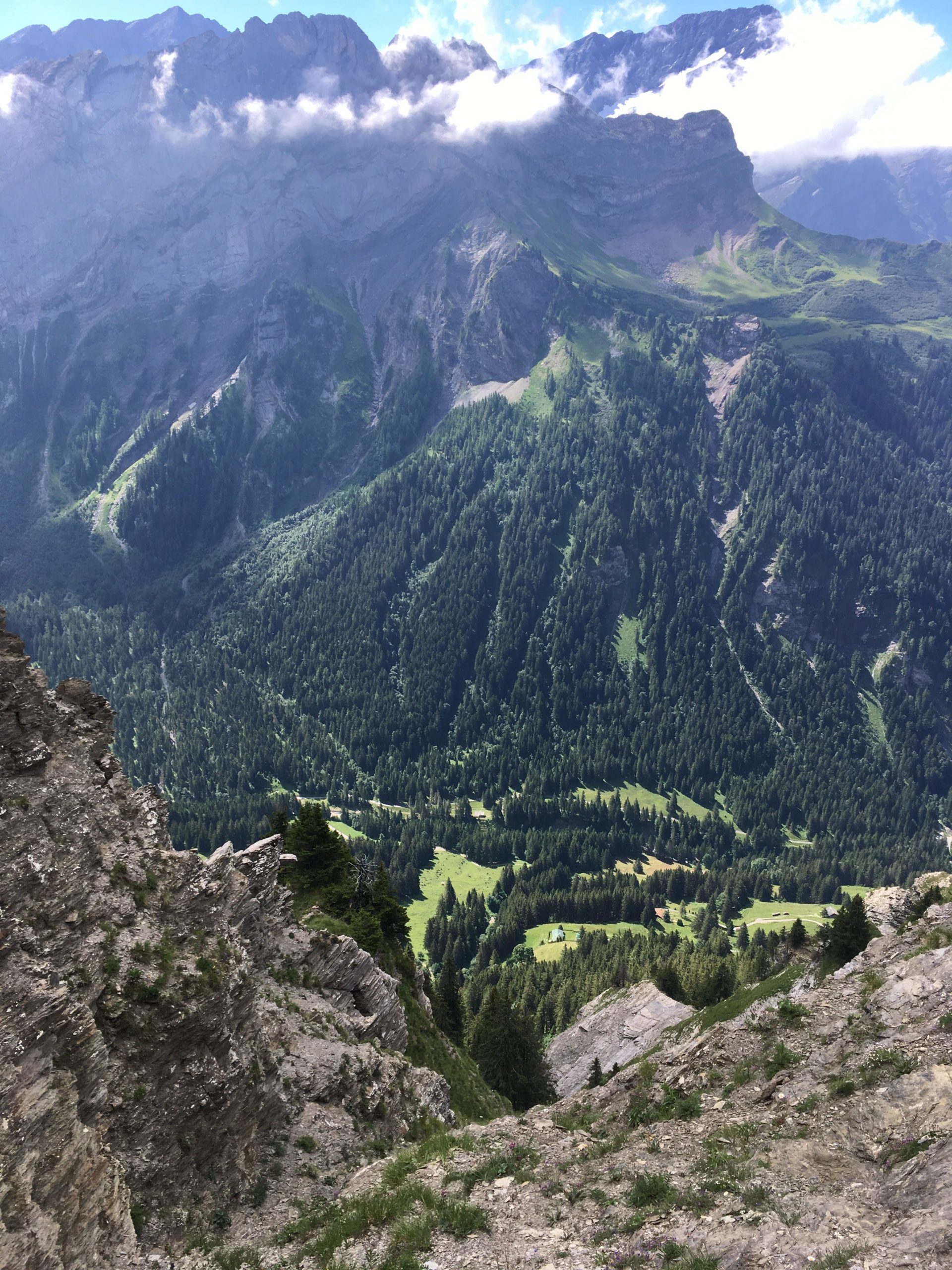 Day 1: Hiking from Gryon to Villars Sur Ollon.