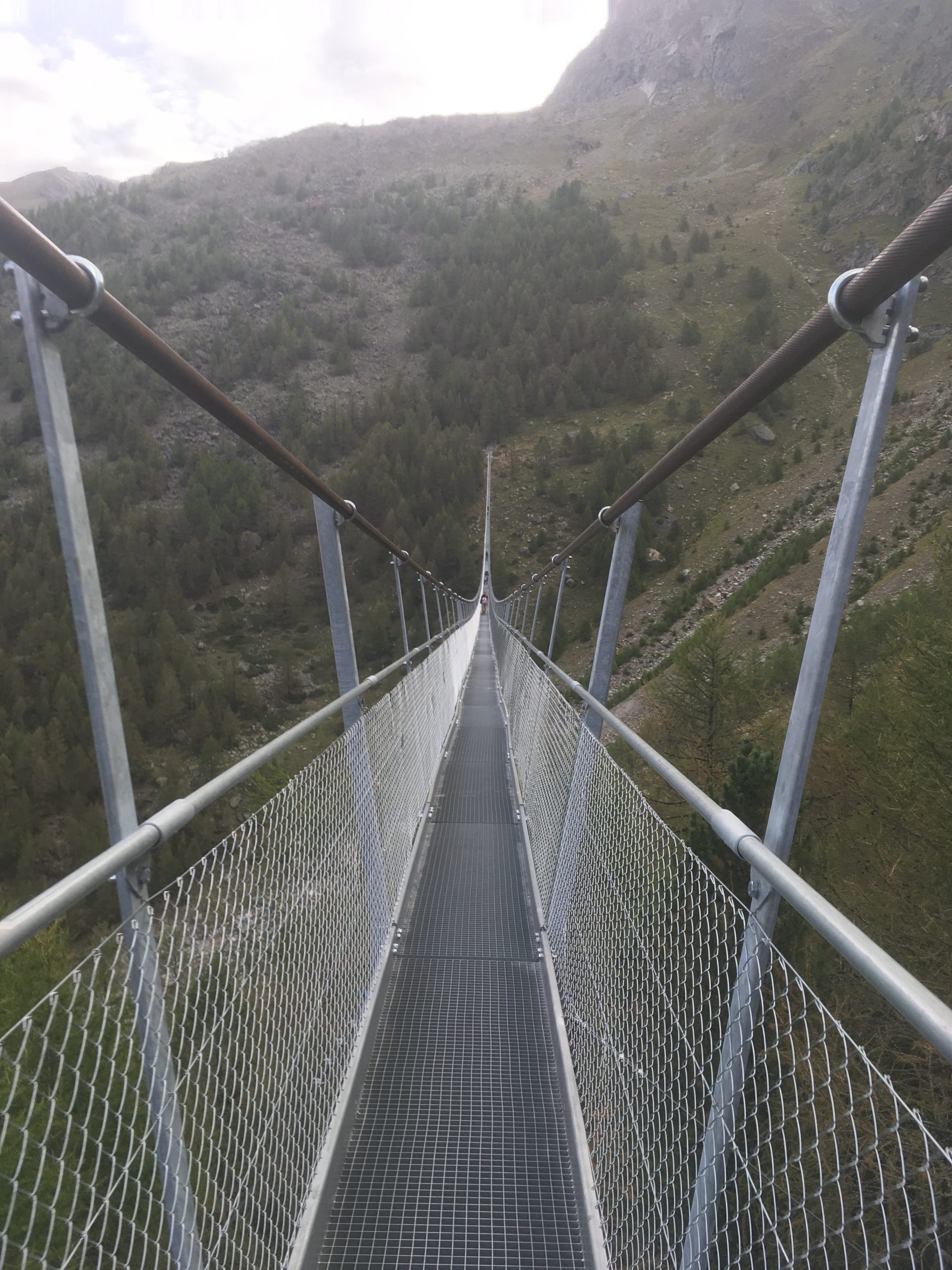 From Grächen to Zermatt via the longest suspension bridge: part two