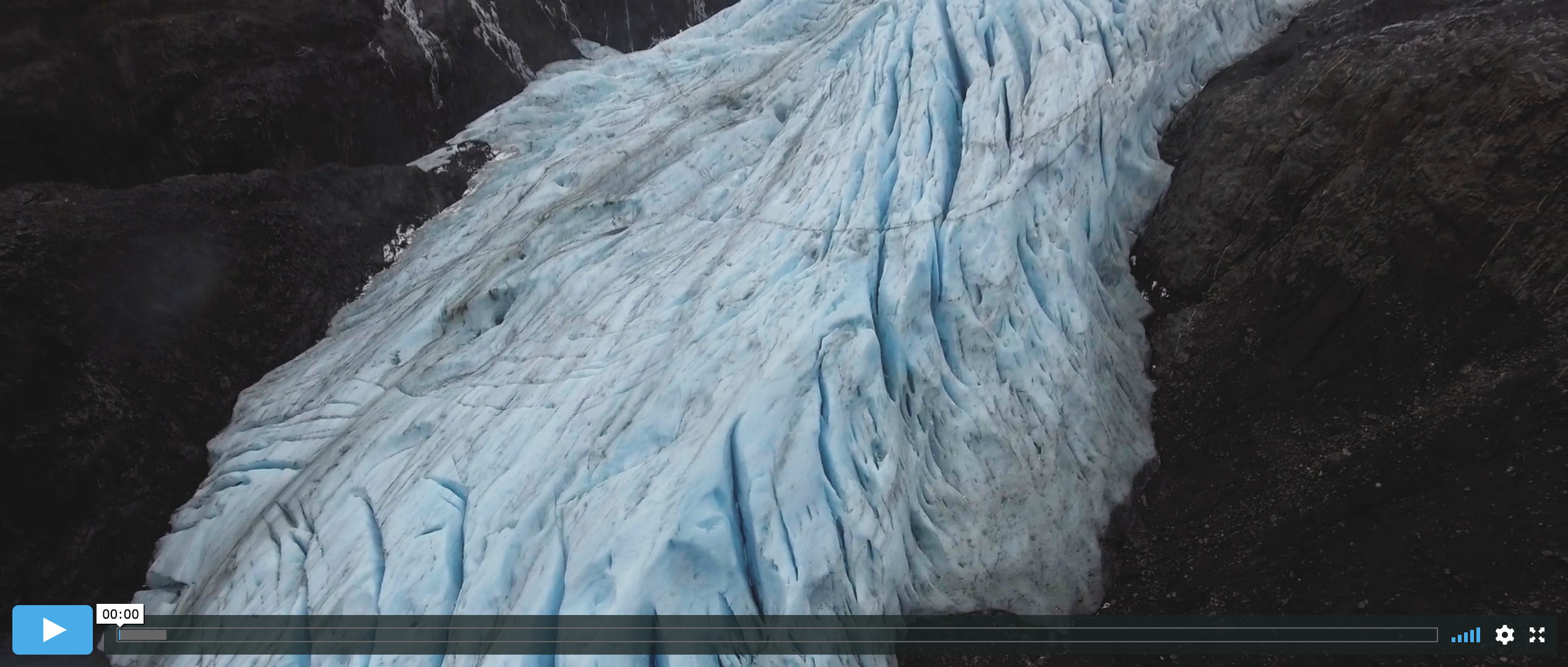 Screen grab from Glacier Exit