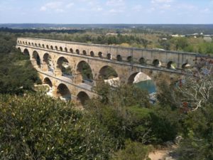 Pont Du Gard In Southern France