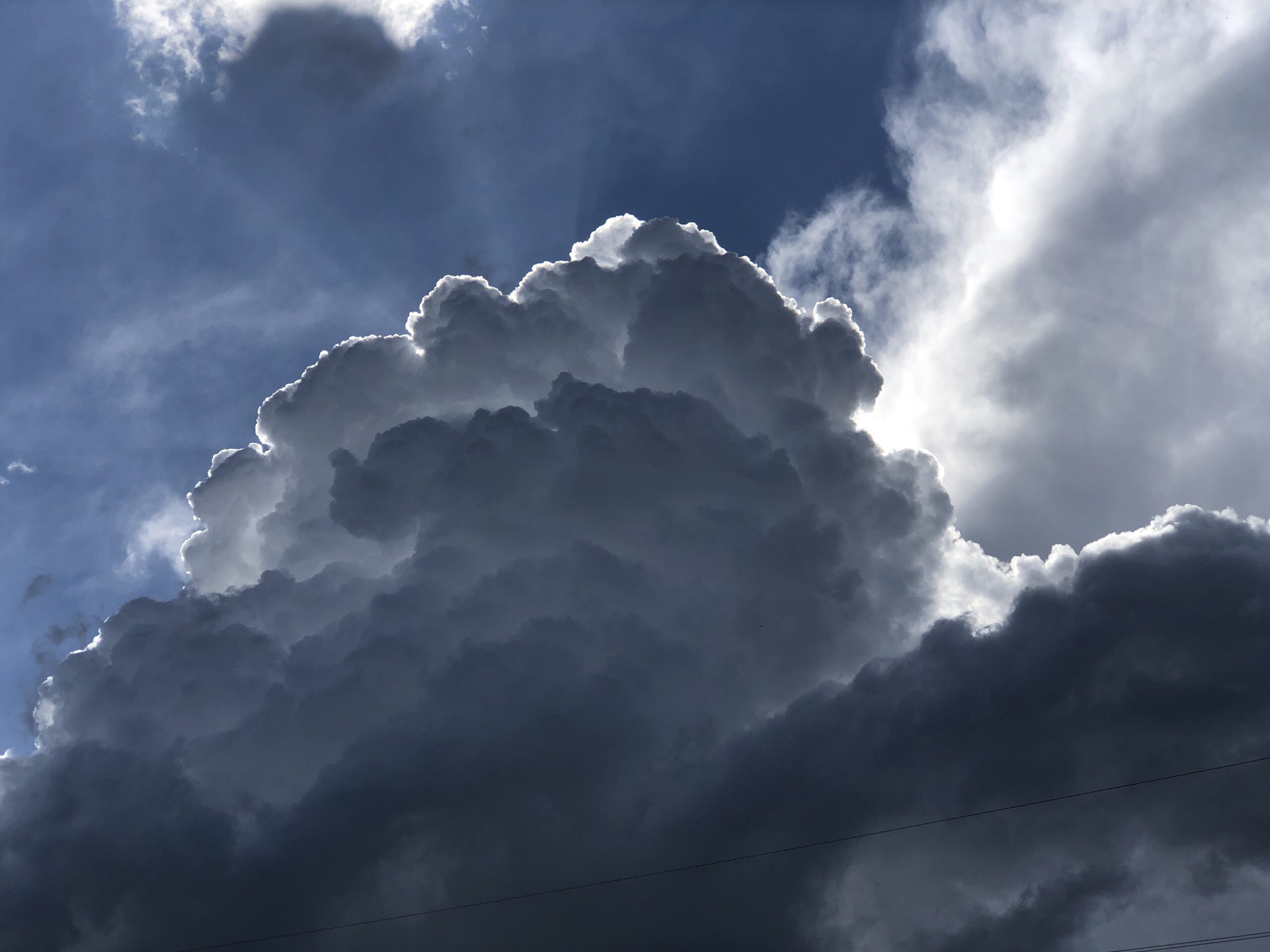 Cloud Formation During My Walk