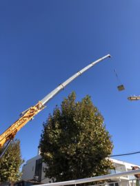 Dismantling A Crane