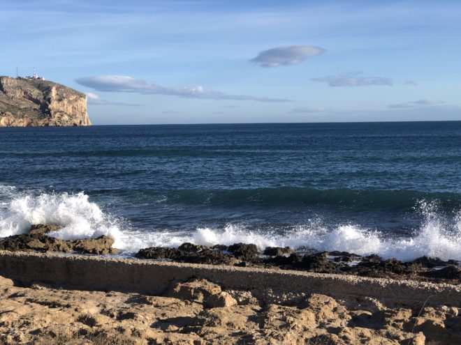 Waves Breaking In Spain