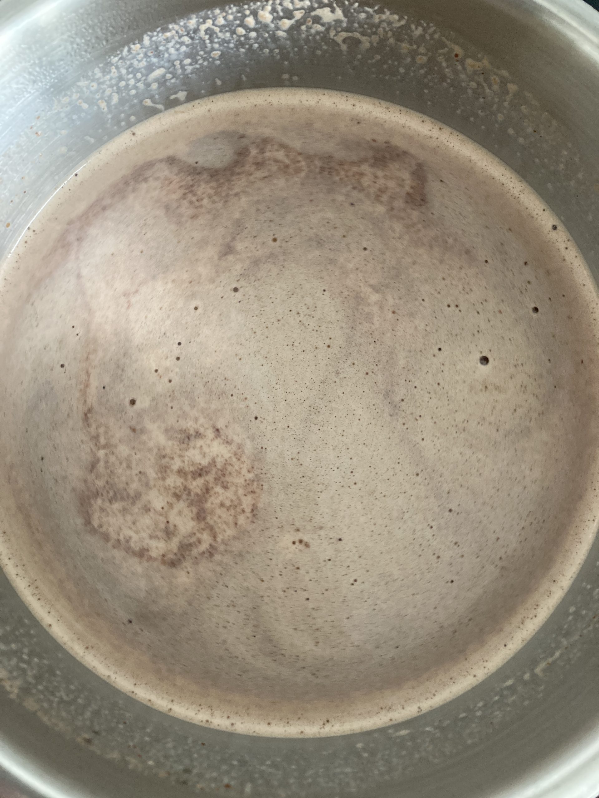 Hot chocolate preparation