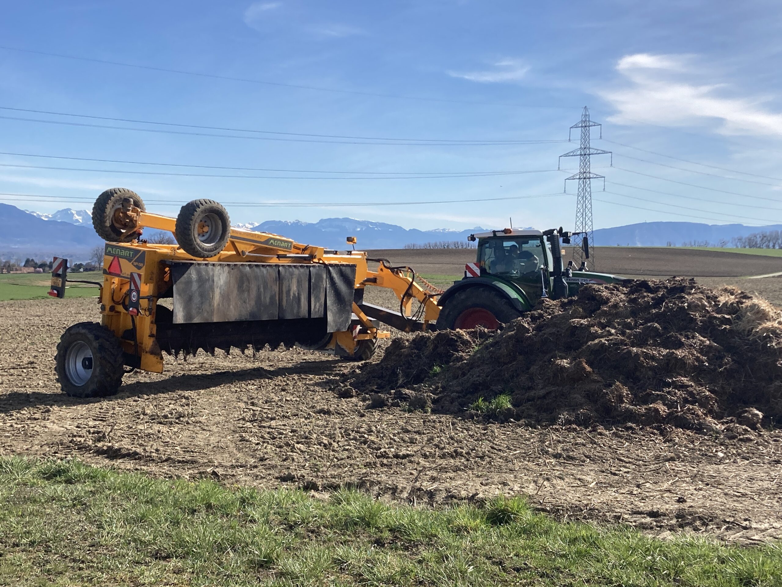 Aerating Manure