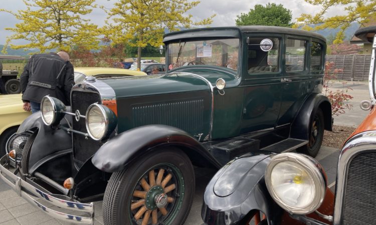 An old American car