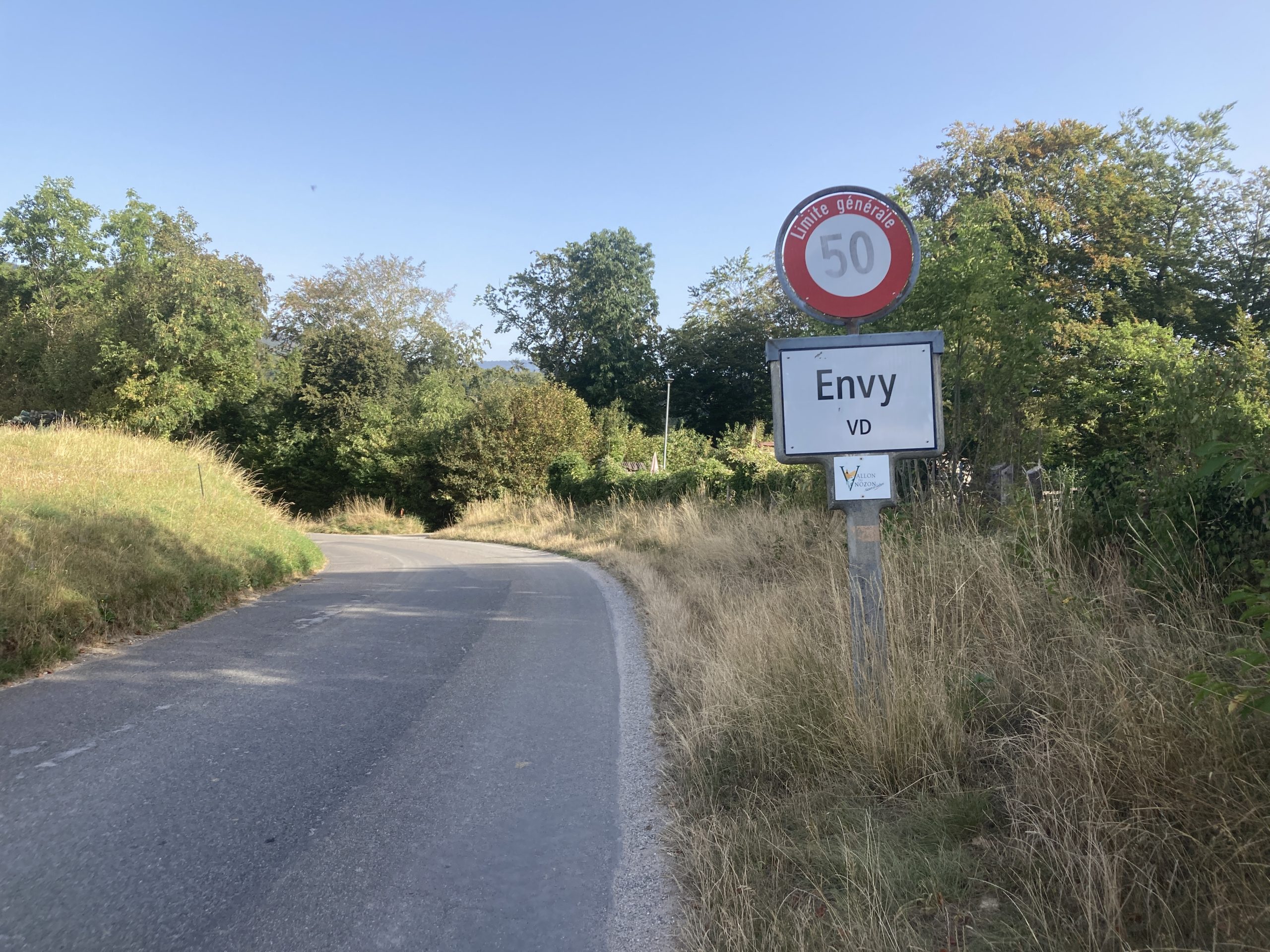 Cycling from L’Isle to RomainMotier
